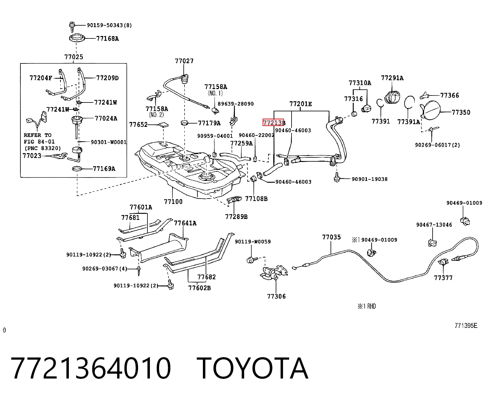 7721364010 Toyota