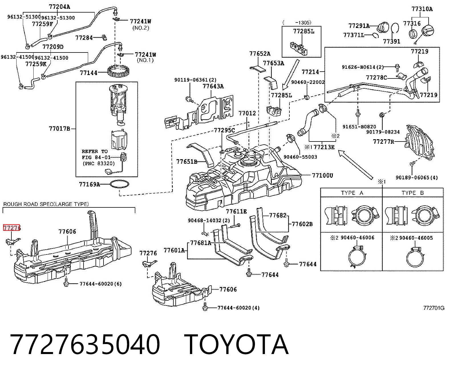 7727635040 Toyota