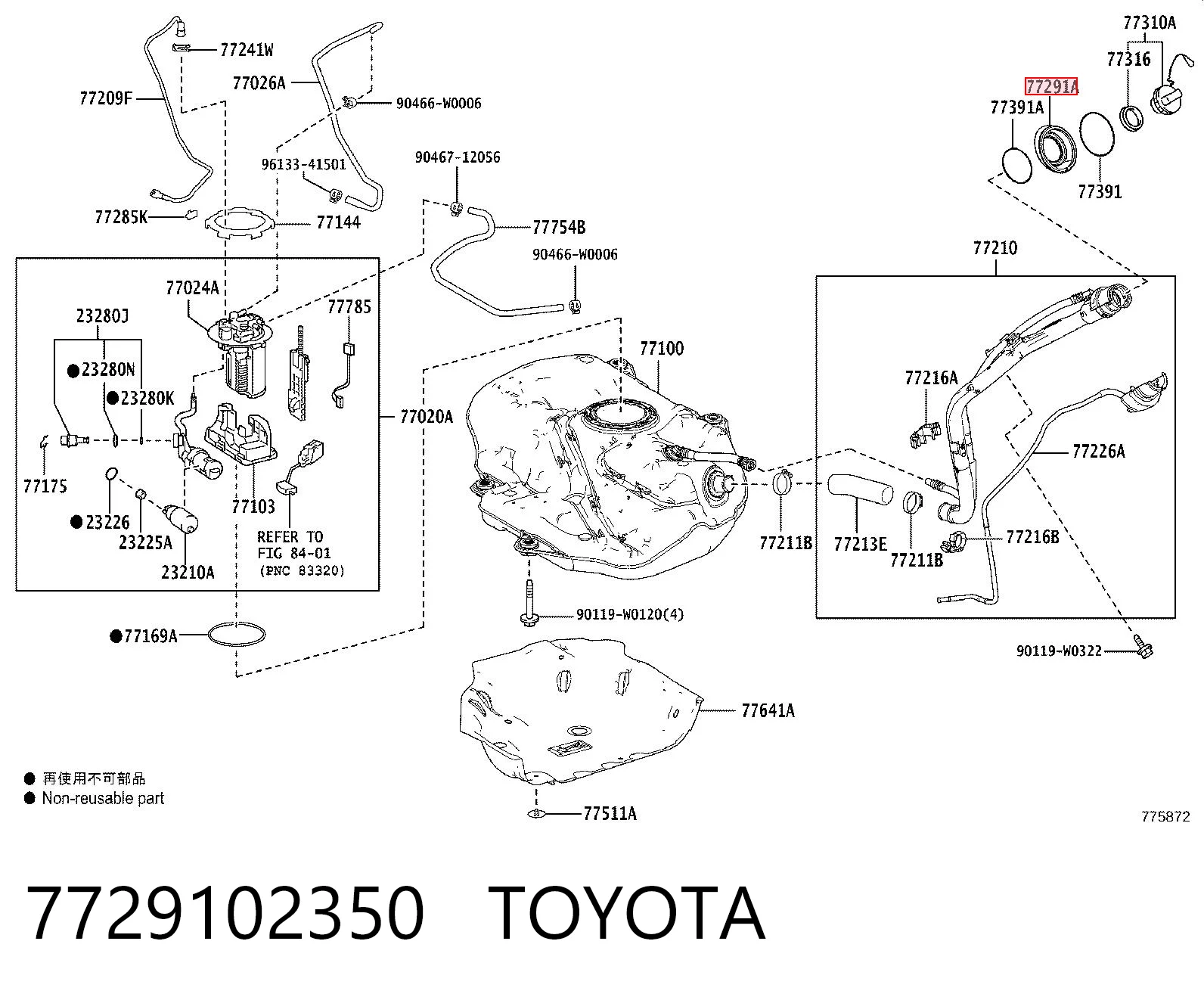 7729102350 Toyota