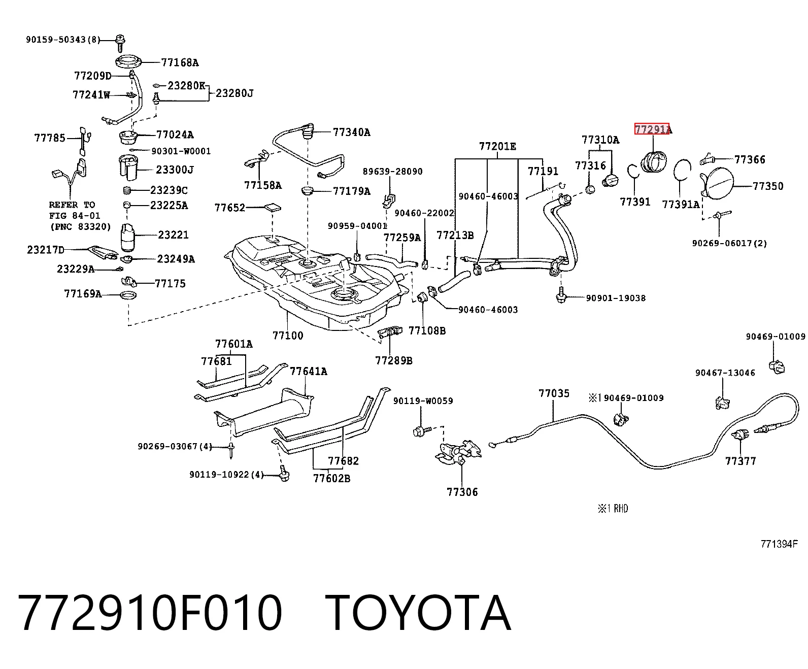 772910F010 Toyota
