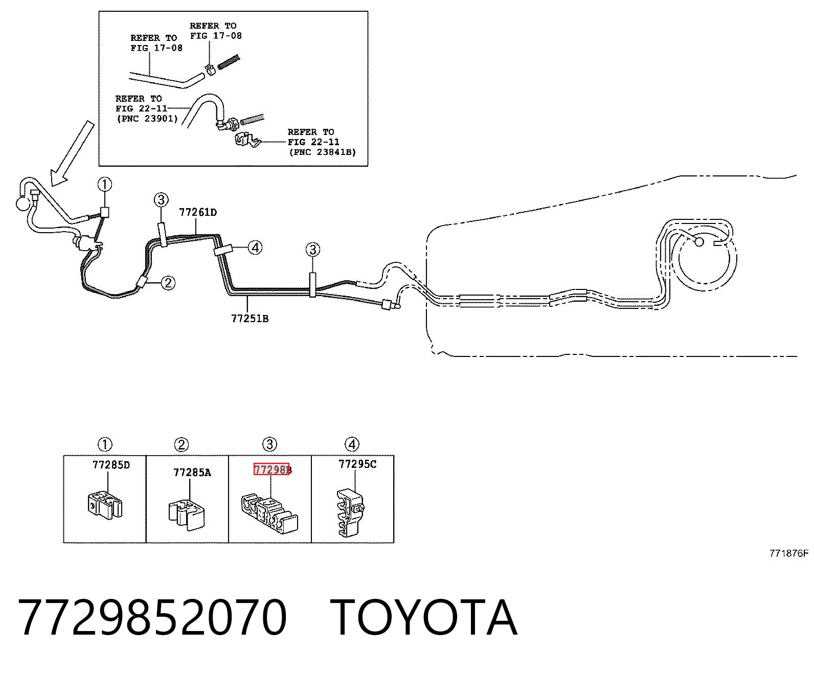 7729852070 Toyota