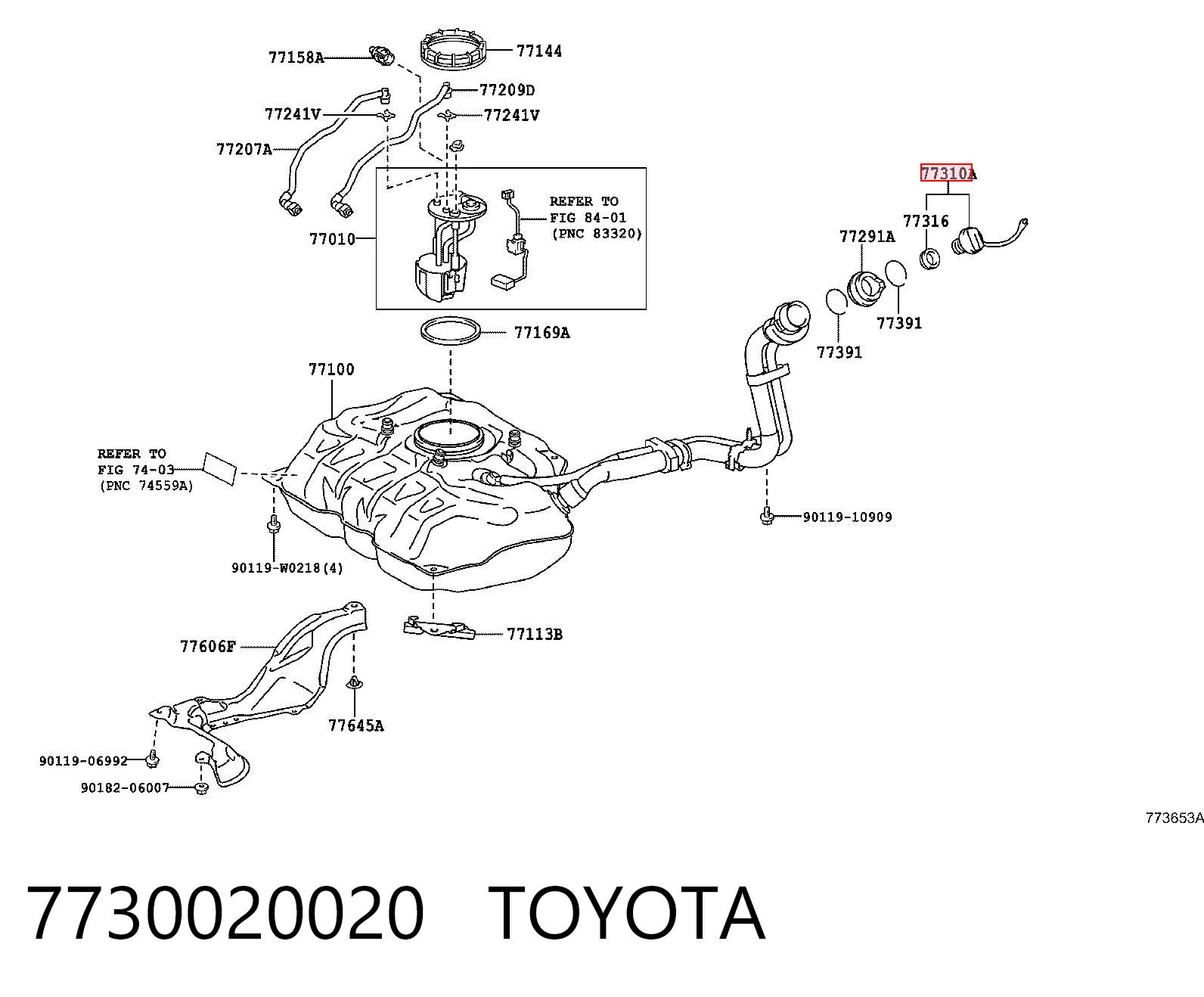 7730020020 Toyota