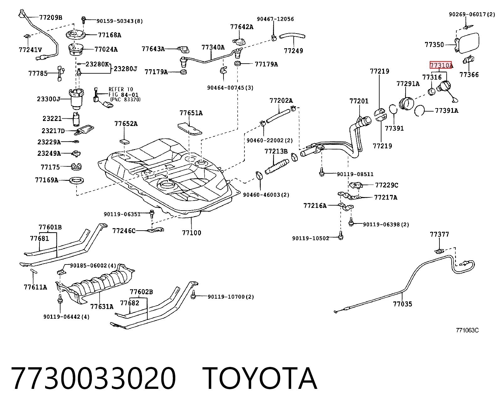 7730033020 Toyota