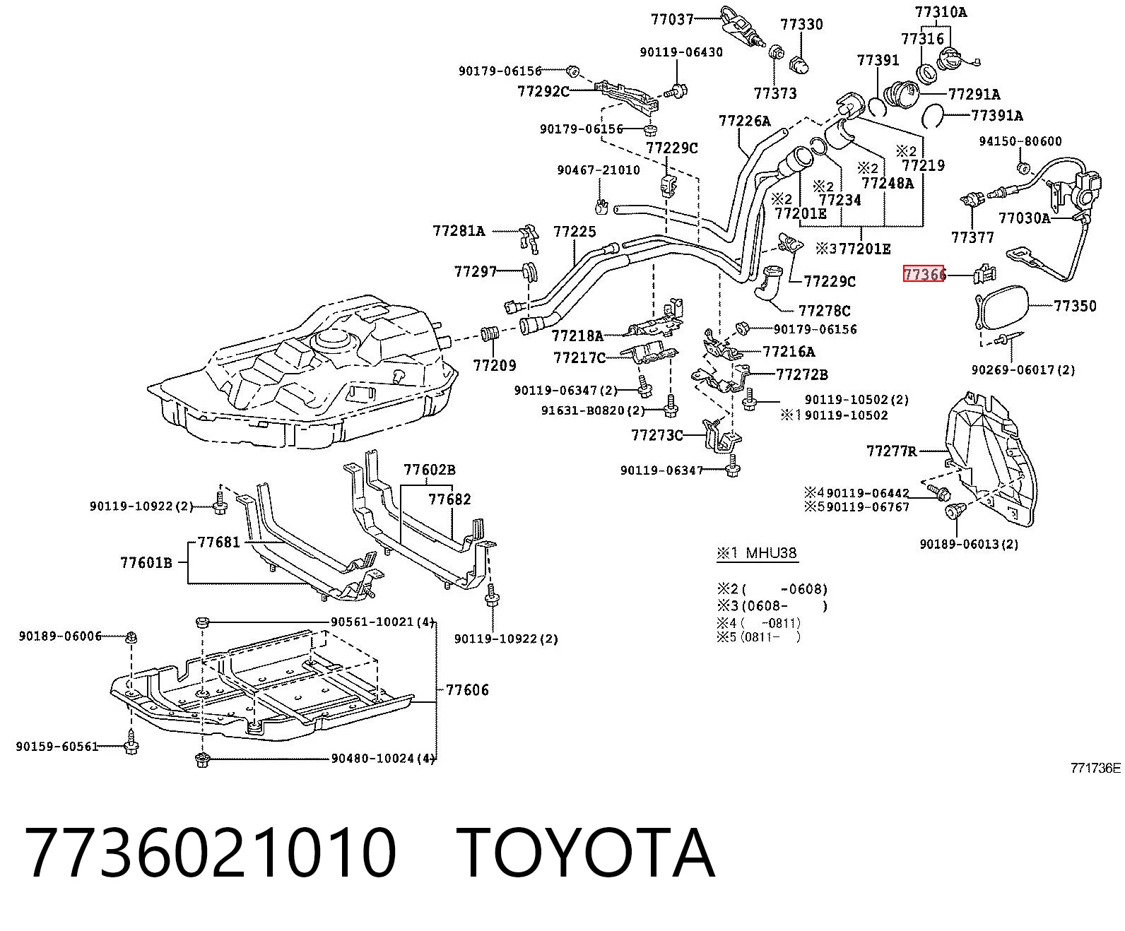 7736021010 Toyota