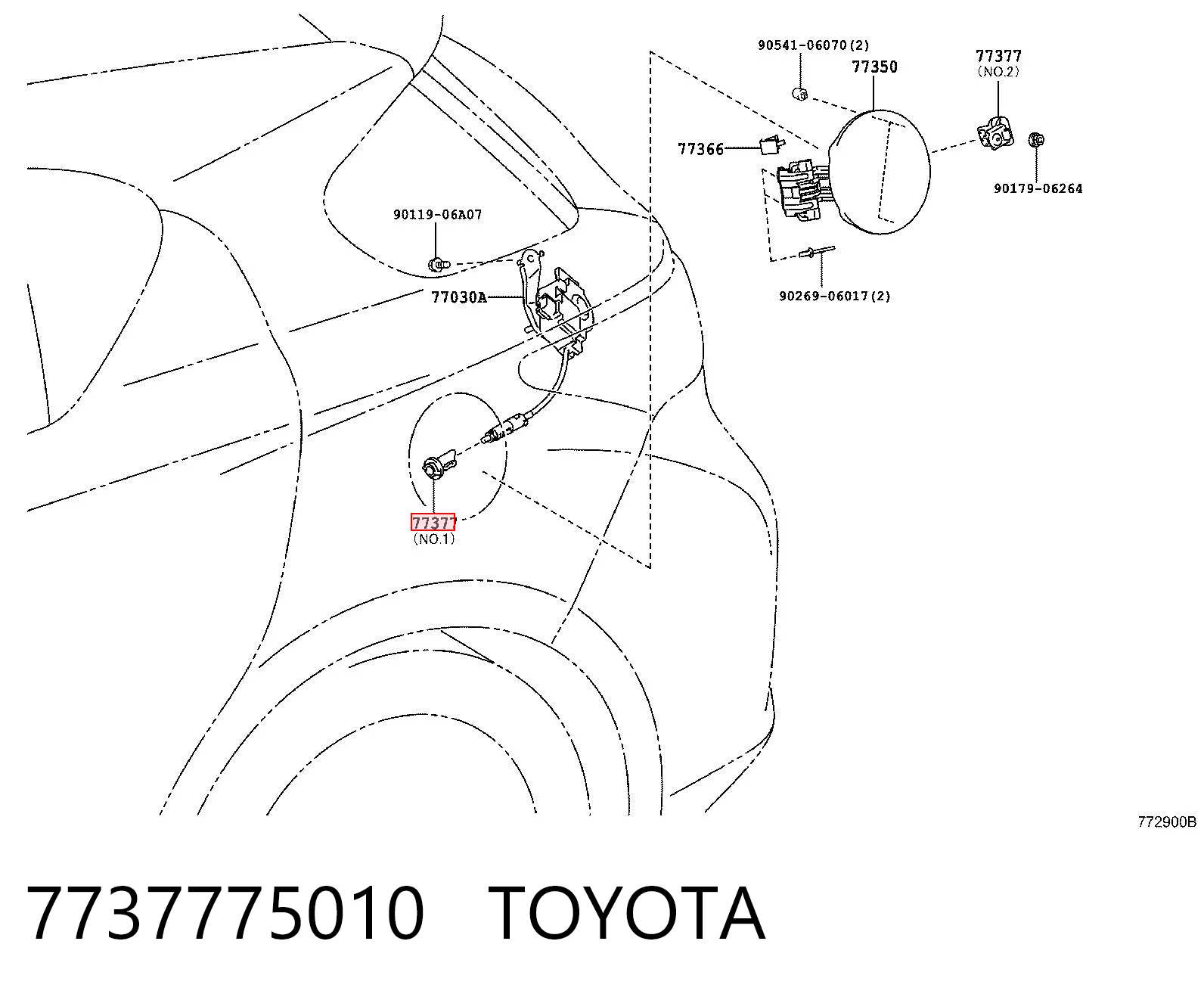 7737775010 Toyota
