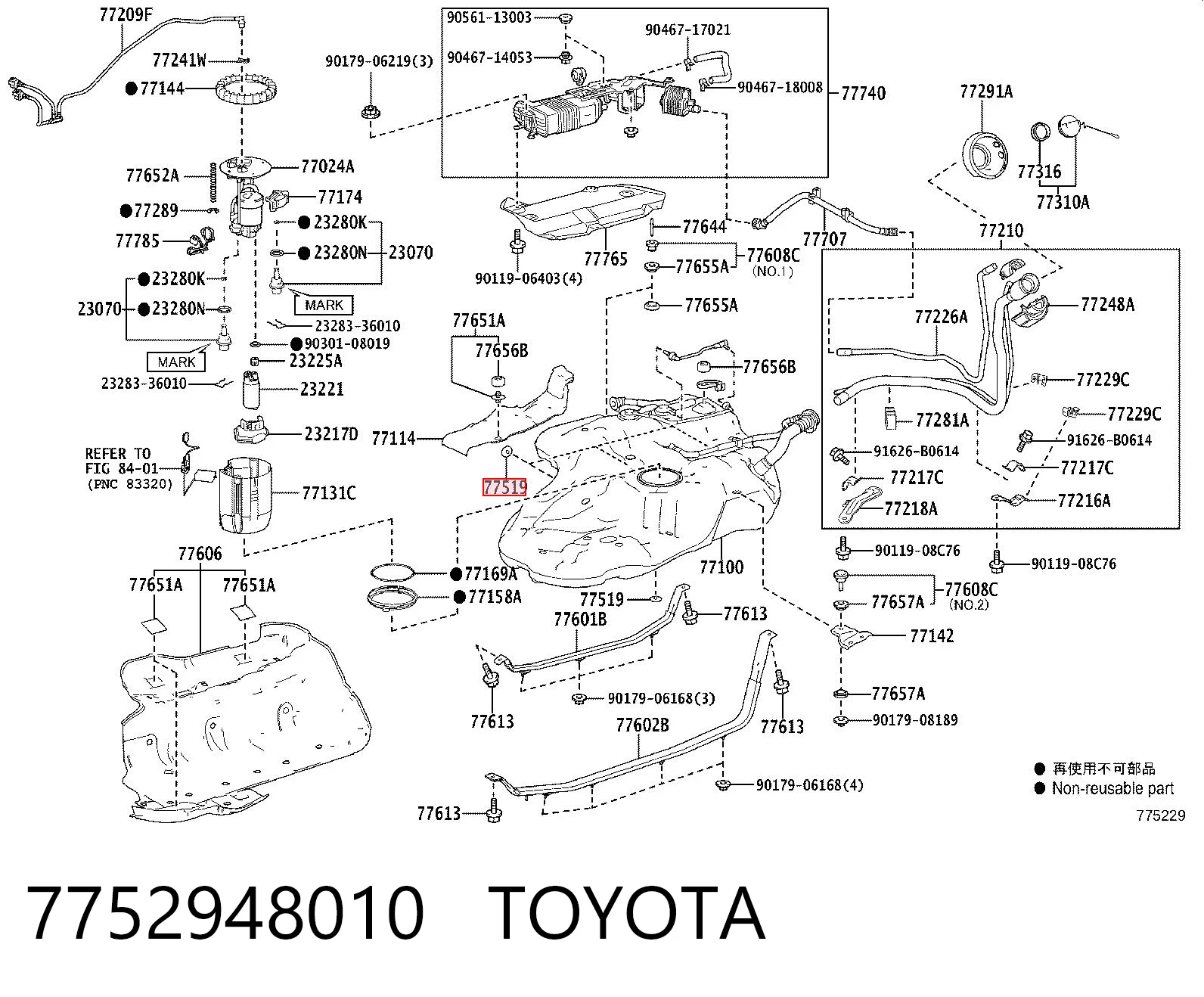 7752948010 Toyota