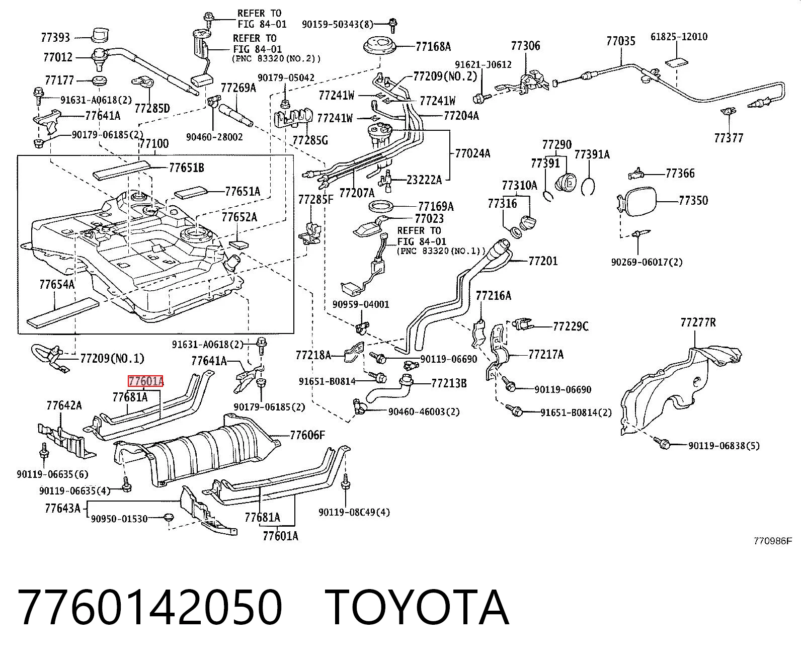 7760142050 Toyota