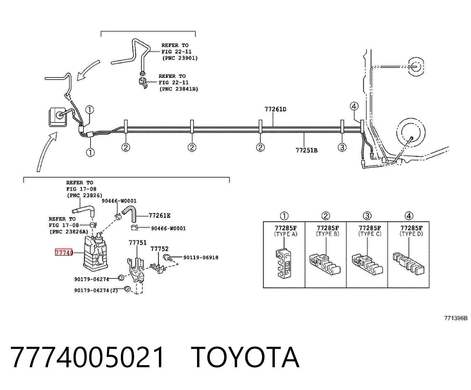 7774005021 Toyota