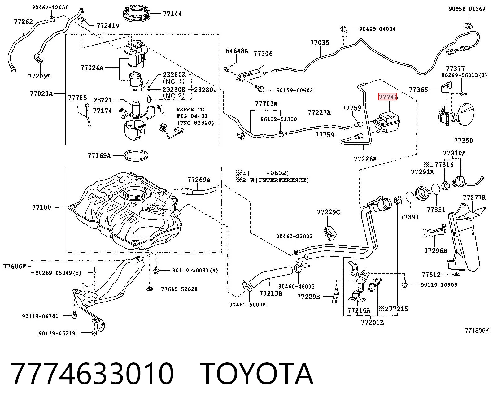 7774633010 Toyota