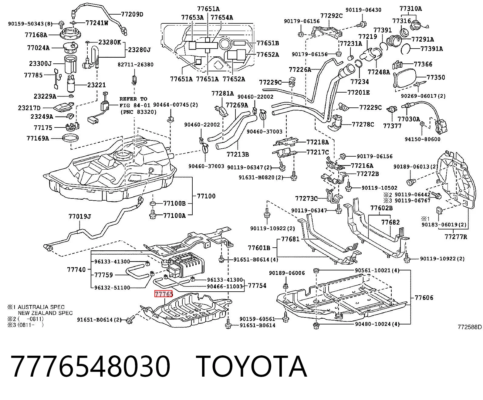 7776548030 Toyota
