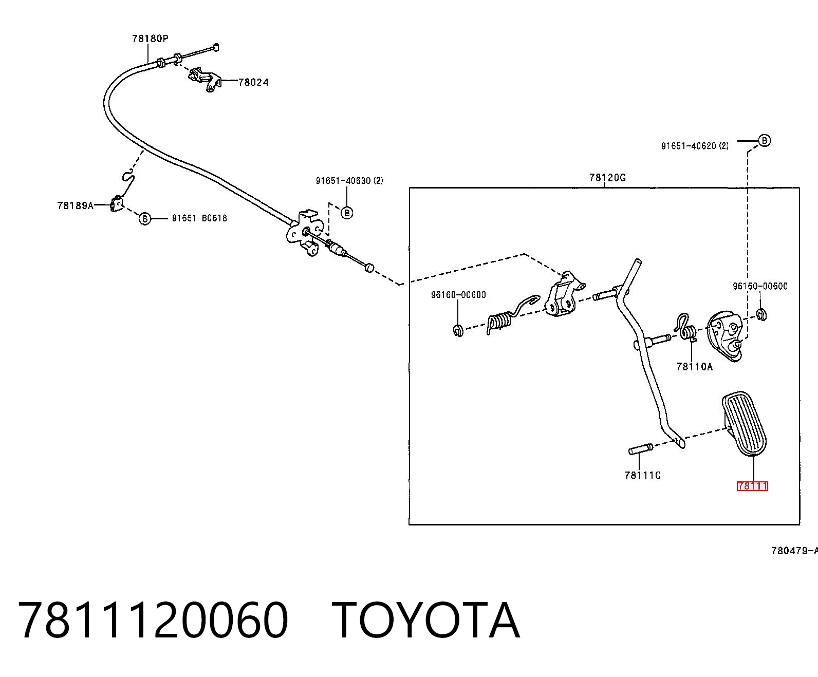 7811120060 Toyota