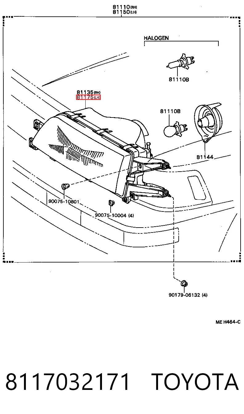 Comprar Faro izquierdo Toyota Camry V2 a bajo precio