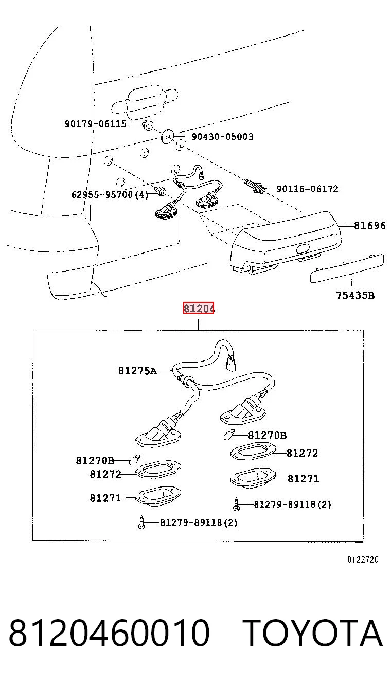 8120460010 Toyota