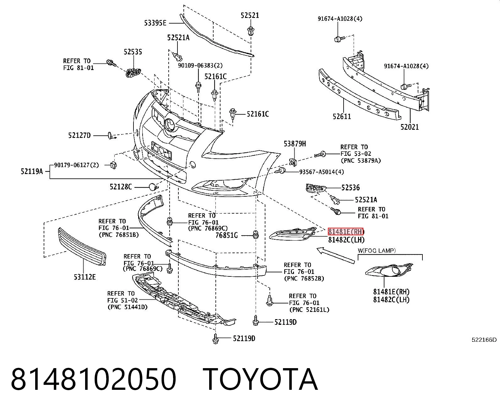 8148102050 Toyota