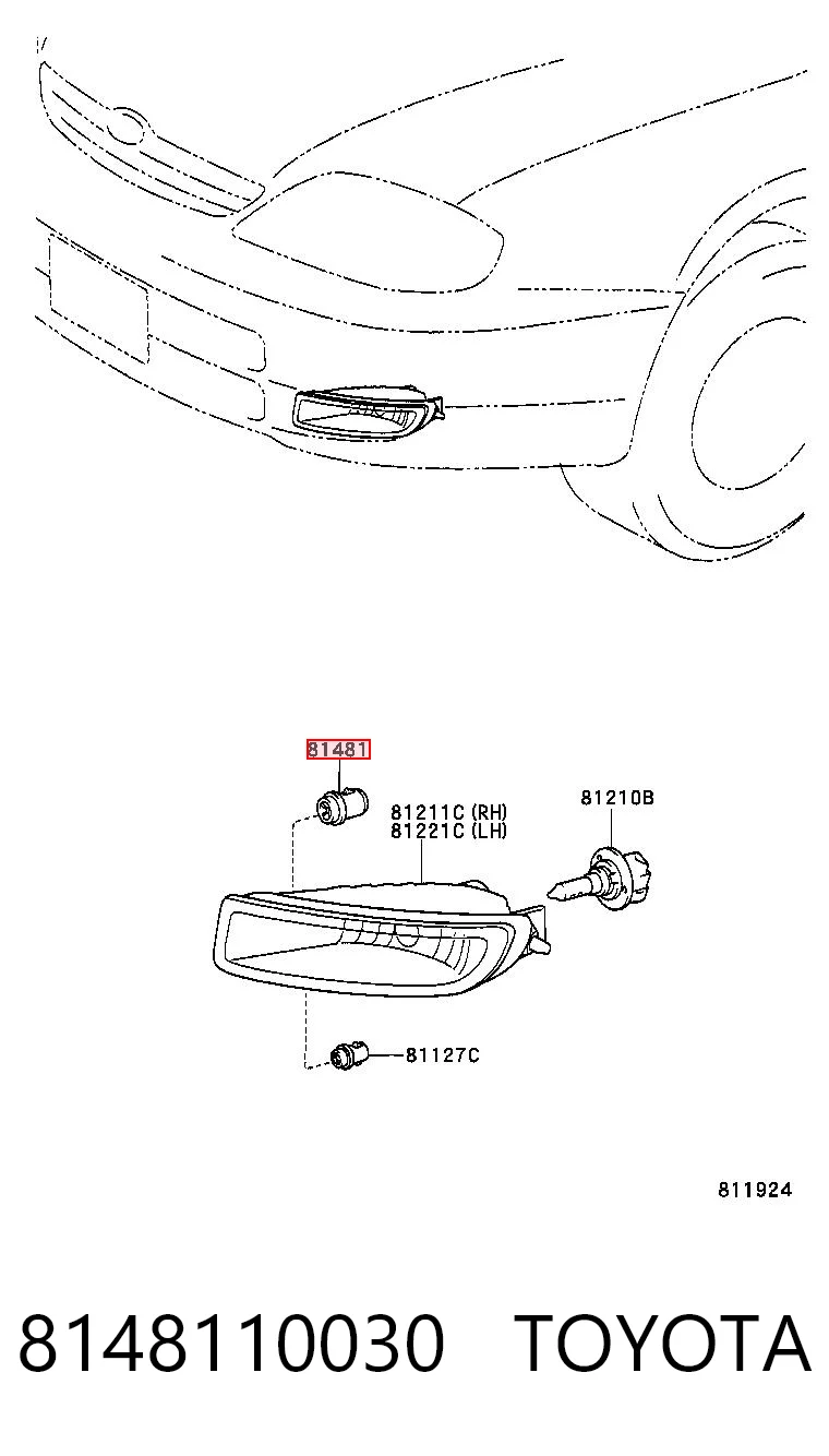 8148110030 Toyota