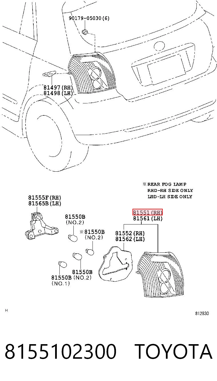 8155102300 Toyota