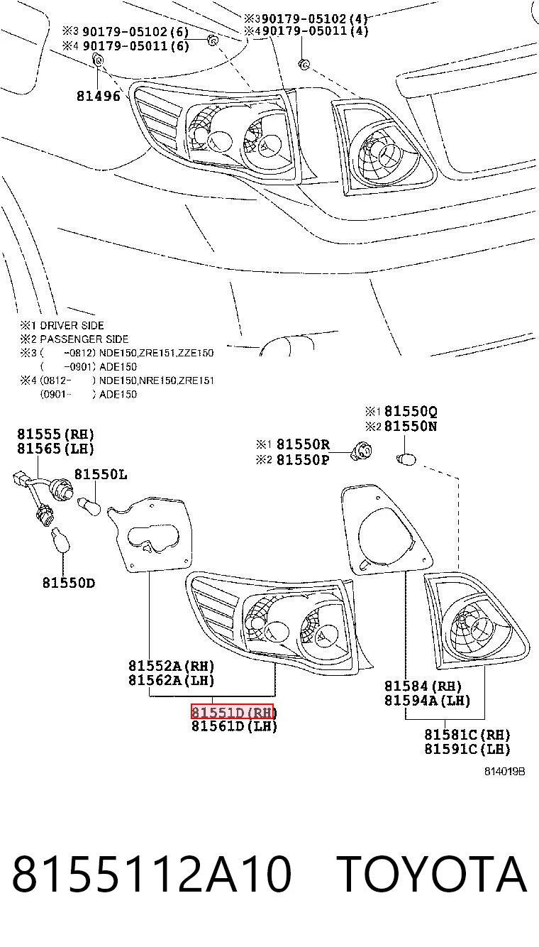 8155112A10 Toyota