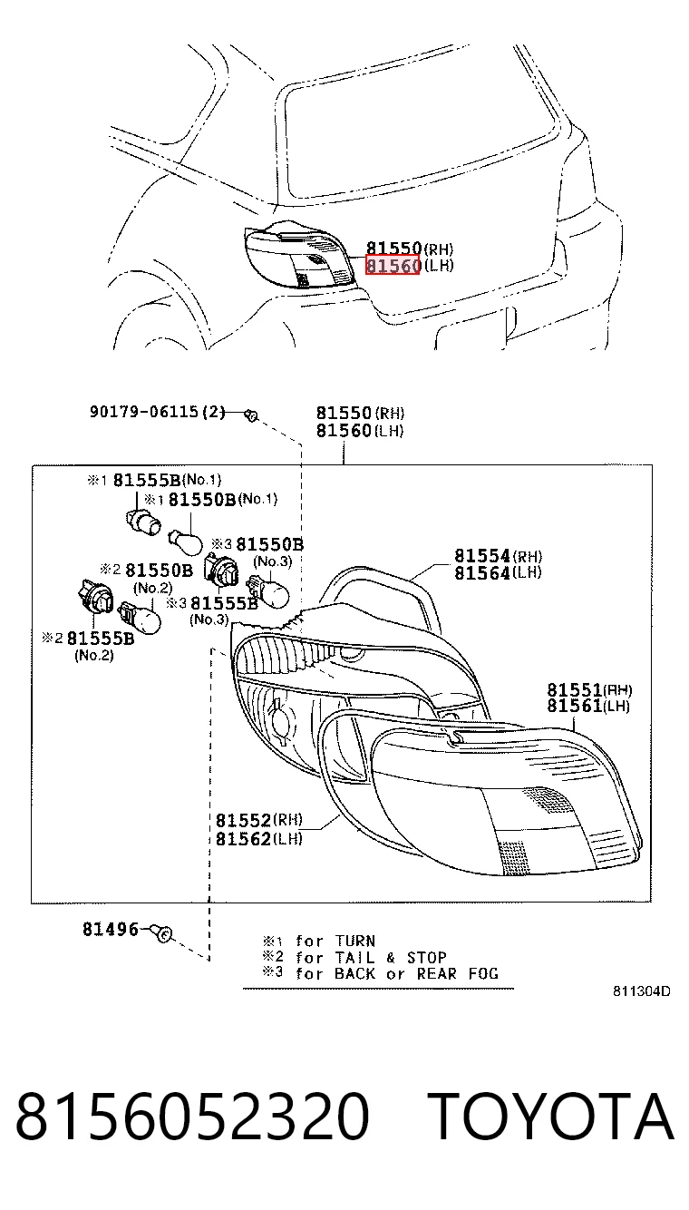 8156052320 Toyota