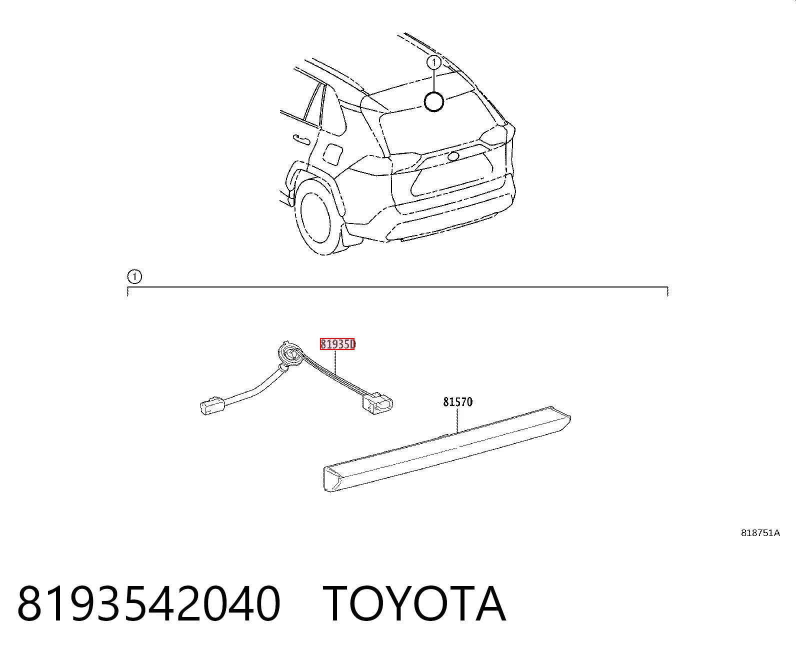 8193542040 Toyota
