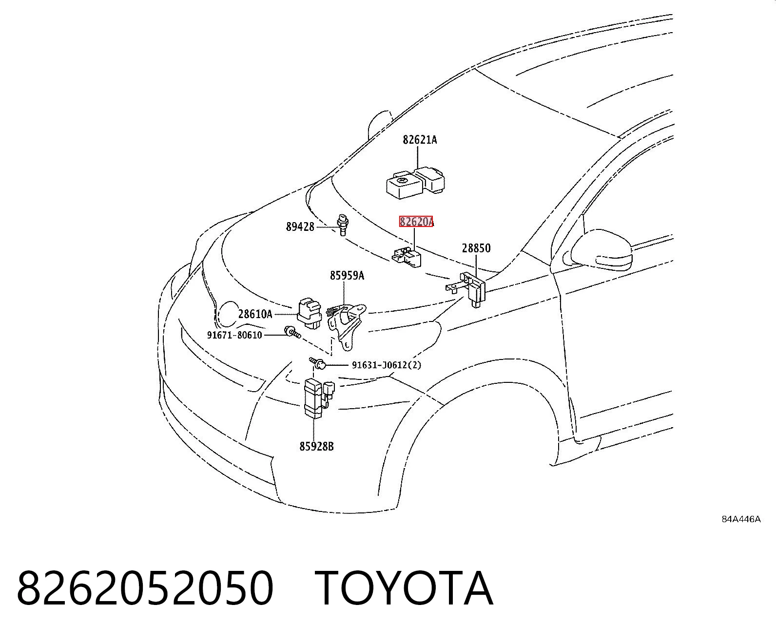 Caja de relés y fusibles para Toyota Yaris  SP90