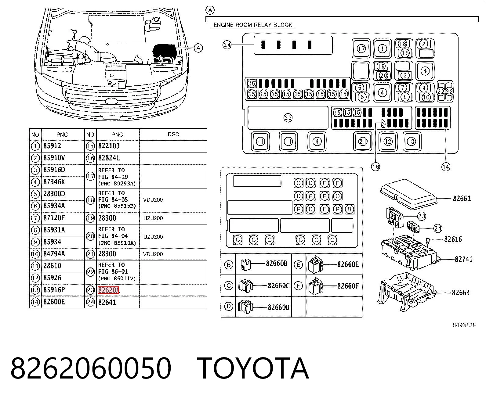 8262060050 Toyota