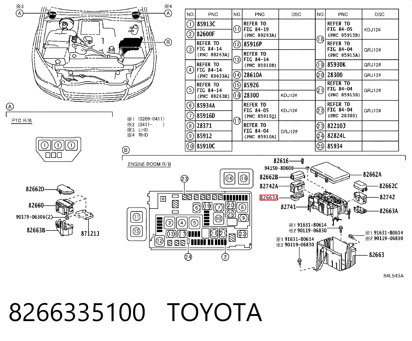 8266335100 Toyota