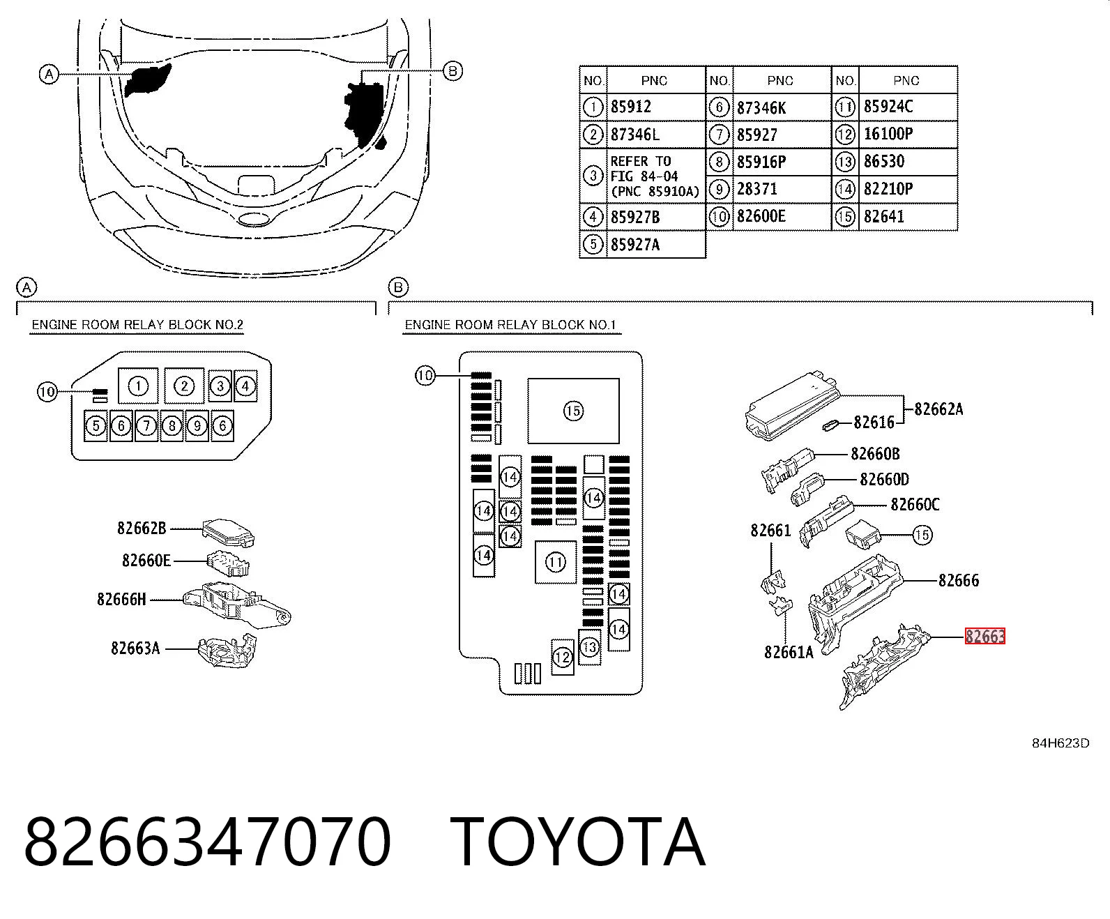 8266347070 Toyota
