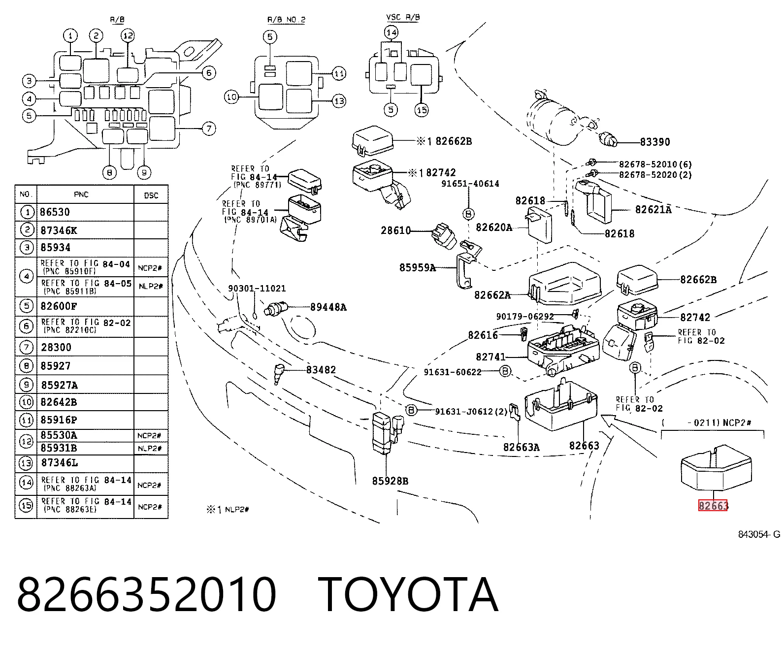 8266352010 Toyota