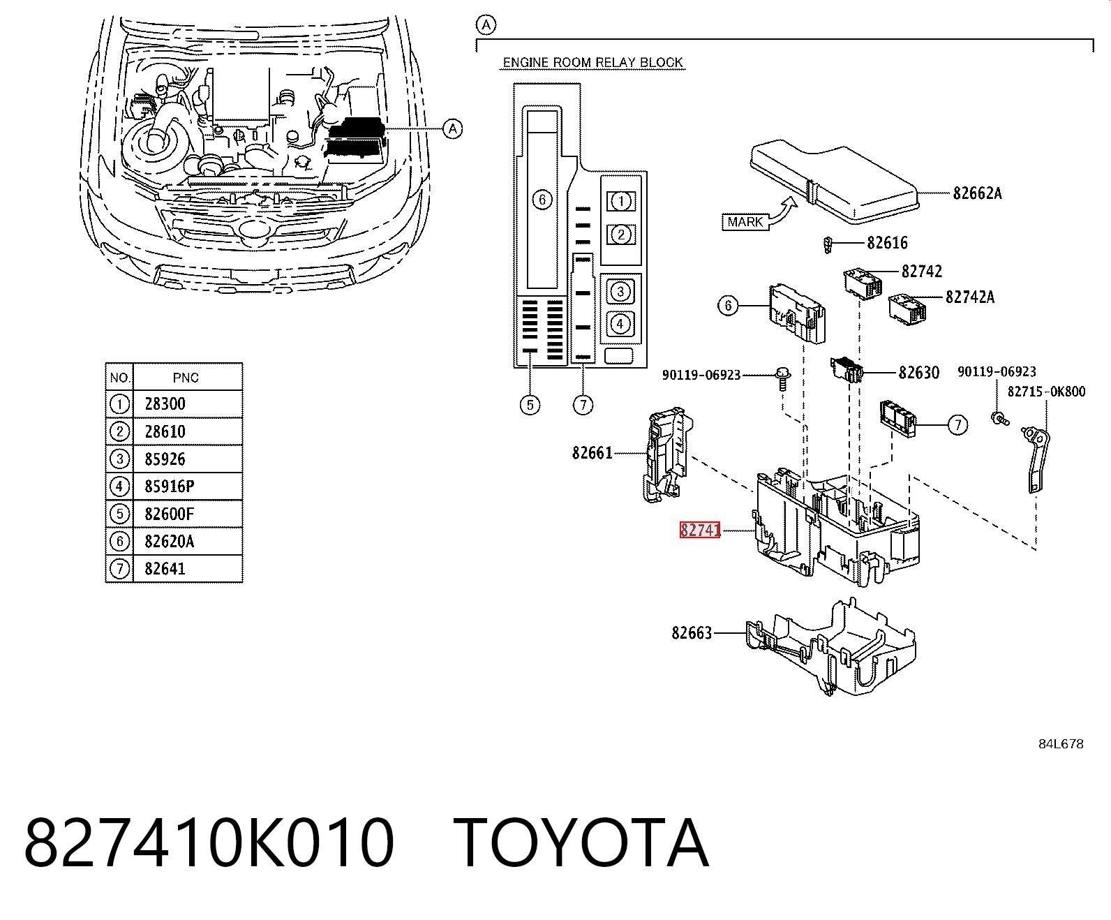 827410K010 Toyota