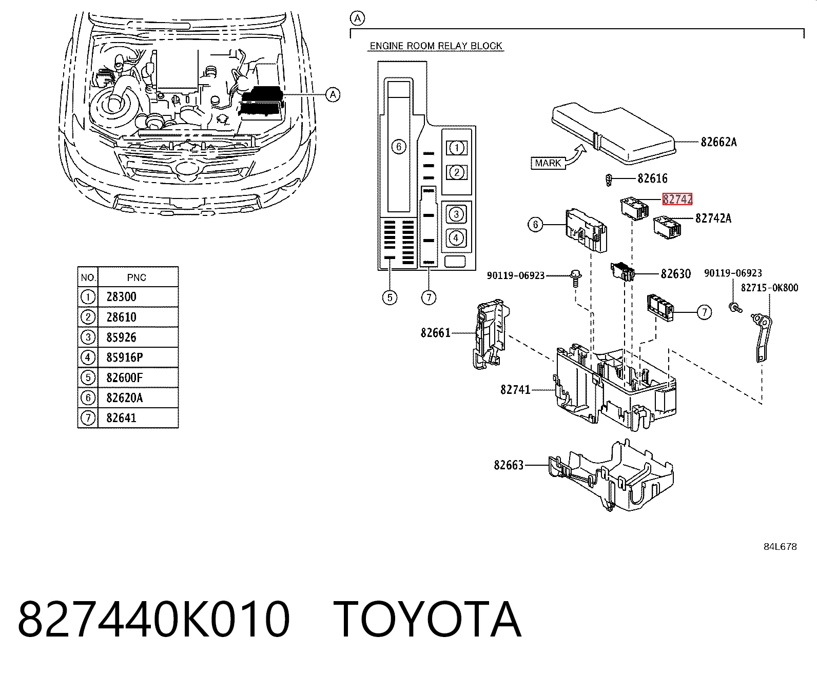 827440K010 Toyota