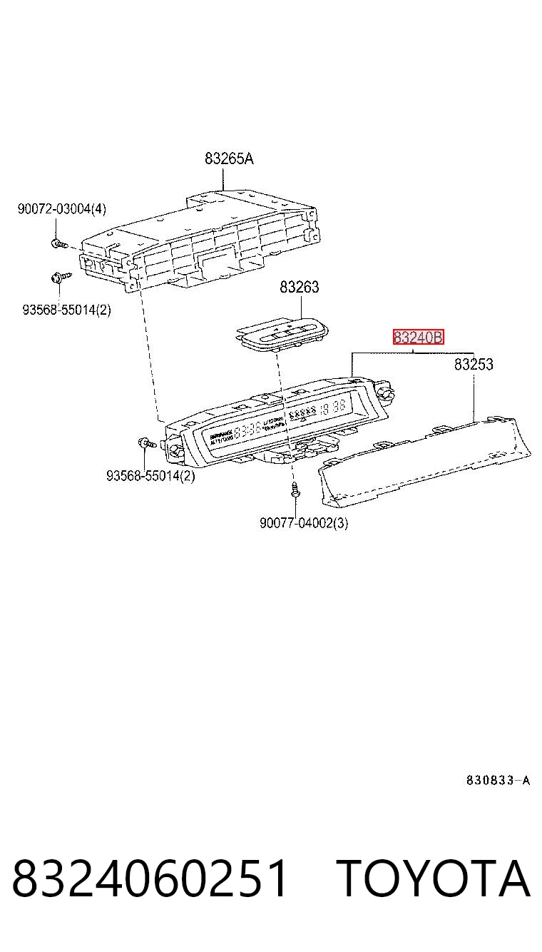 Pantalla multifuncion Toyota Land Cruiser  (2002-2009)