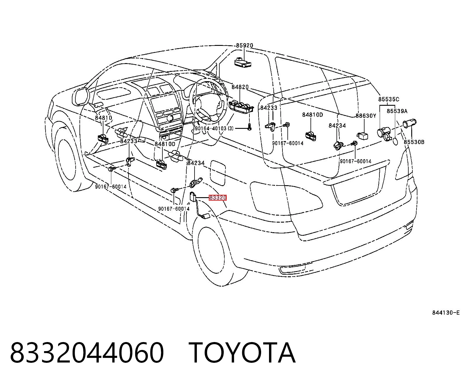 Comprar Aforador de nivel de combustible Toyota Avensis  LCM a bajo precio