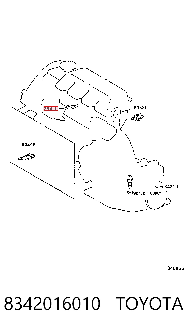 8342016010 Toyota