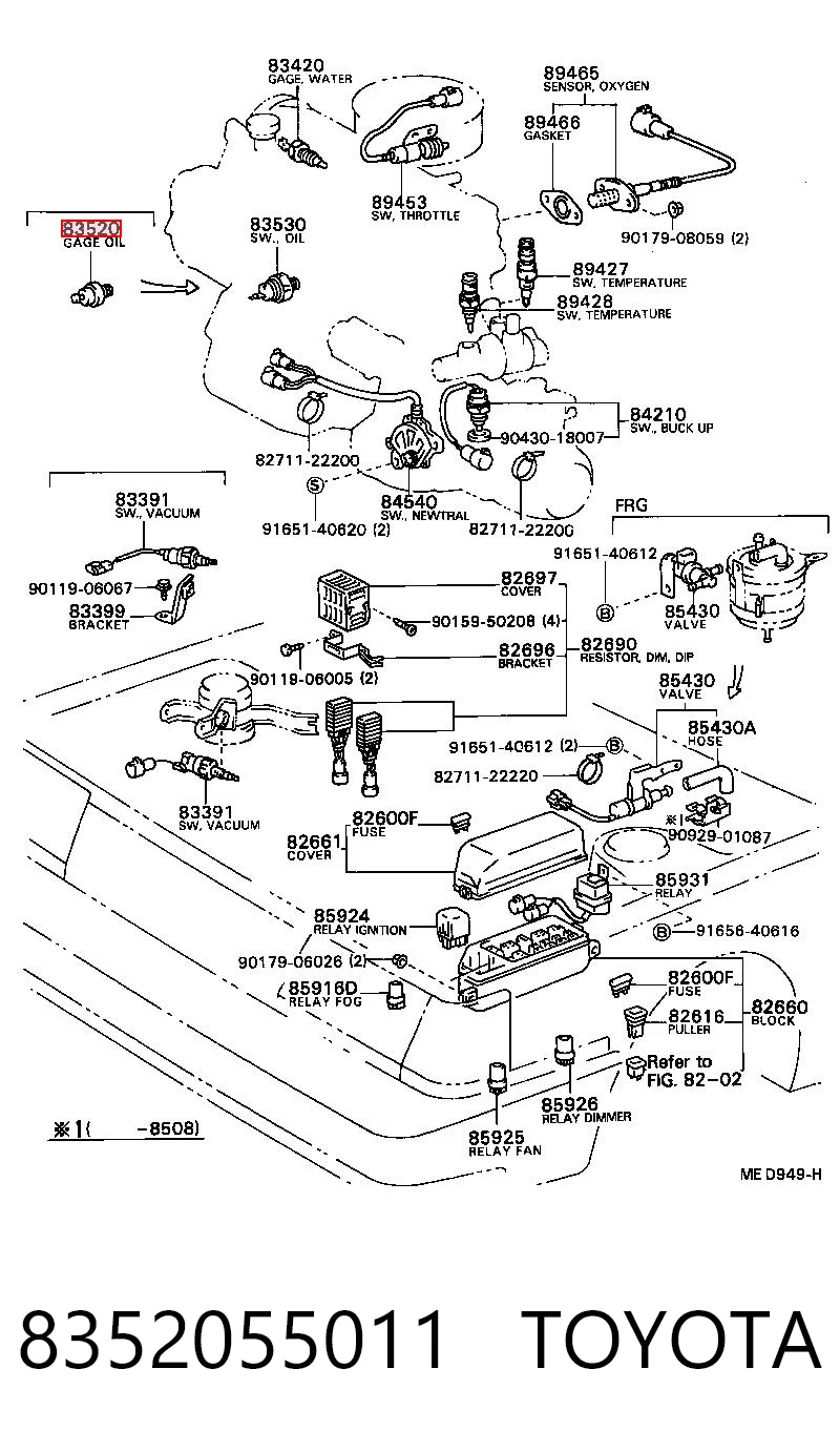 Sensor de presión de aceite para Mercedes Sprinter 901, 902