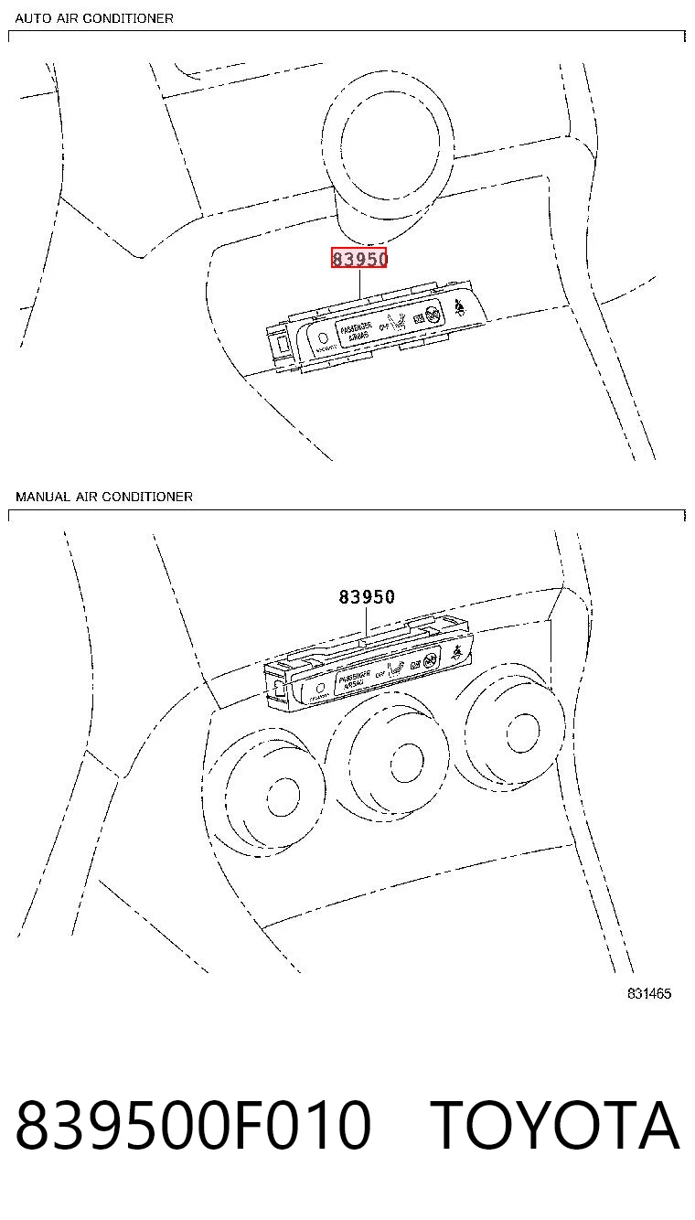 839500F010 Toyota
