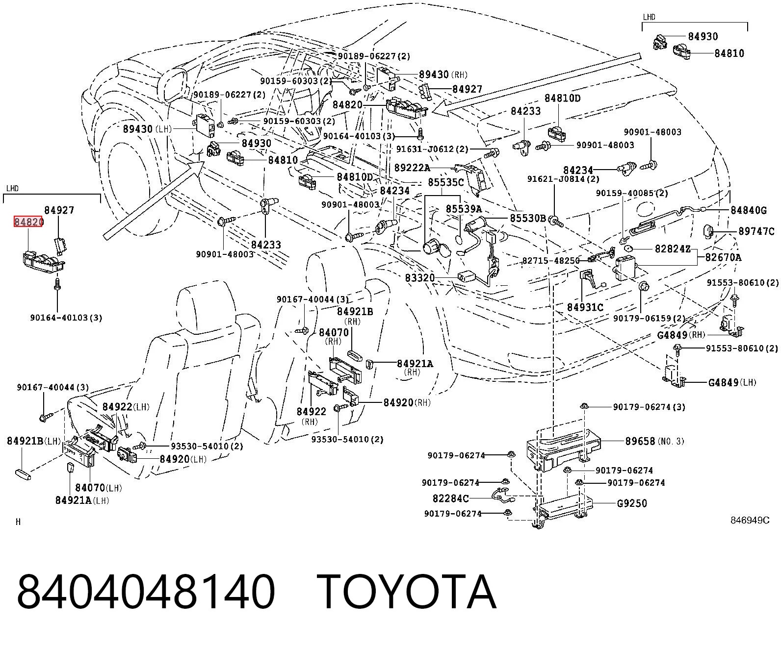 8404048140 Toyota