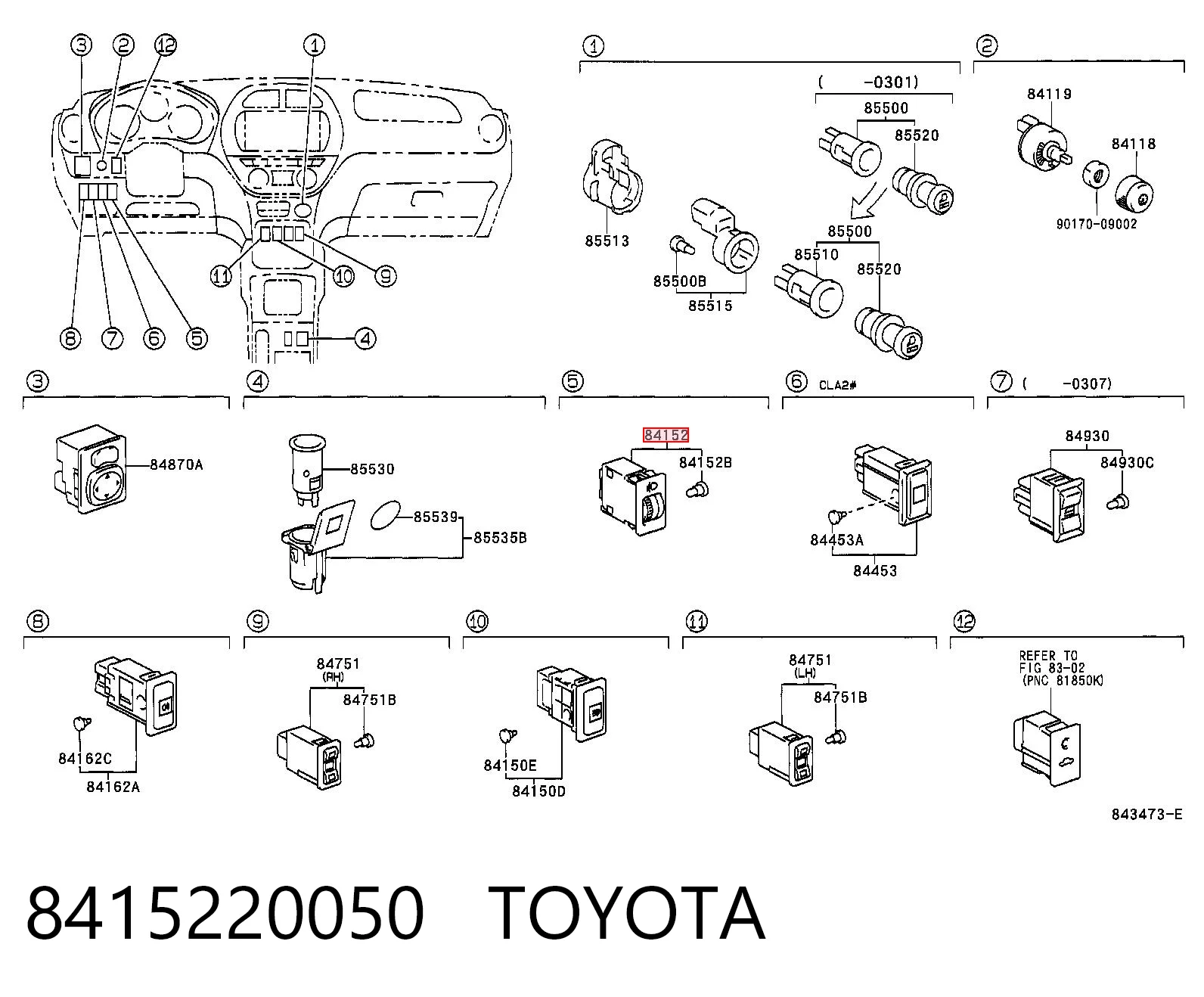 8415220050 Toyota