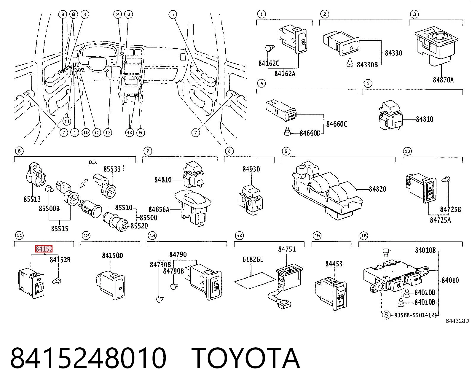 8415248010 Toyota