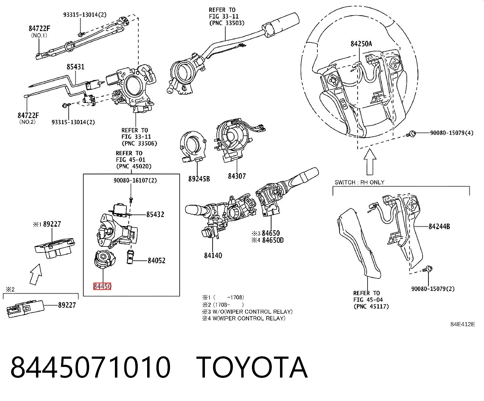 Comprar Conmutador de arranque Toyota Yaris  SP90