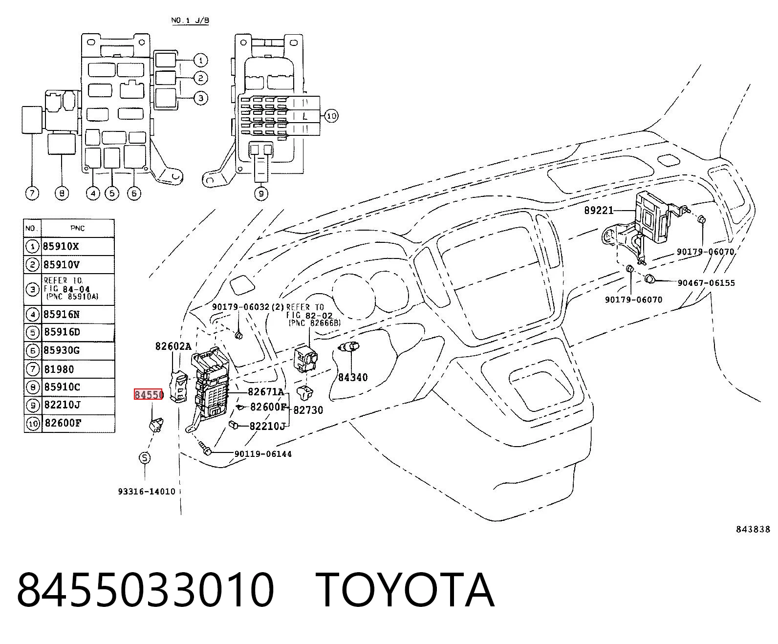 8455033010 Toyota