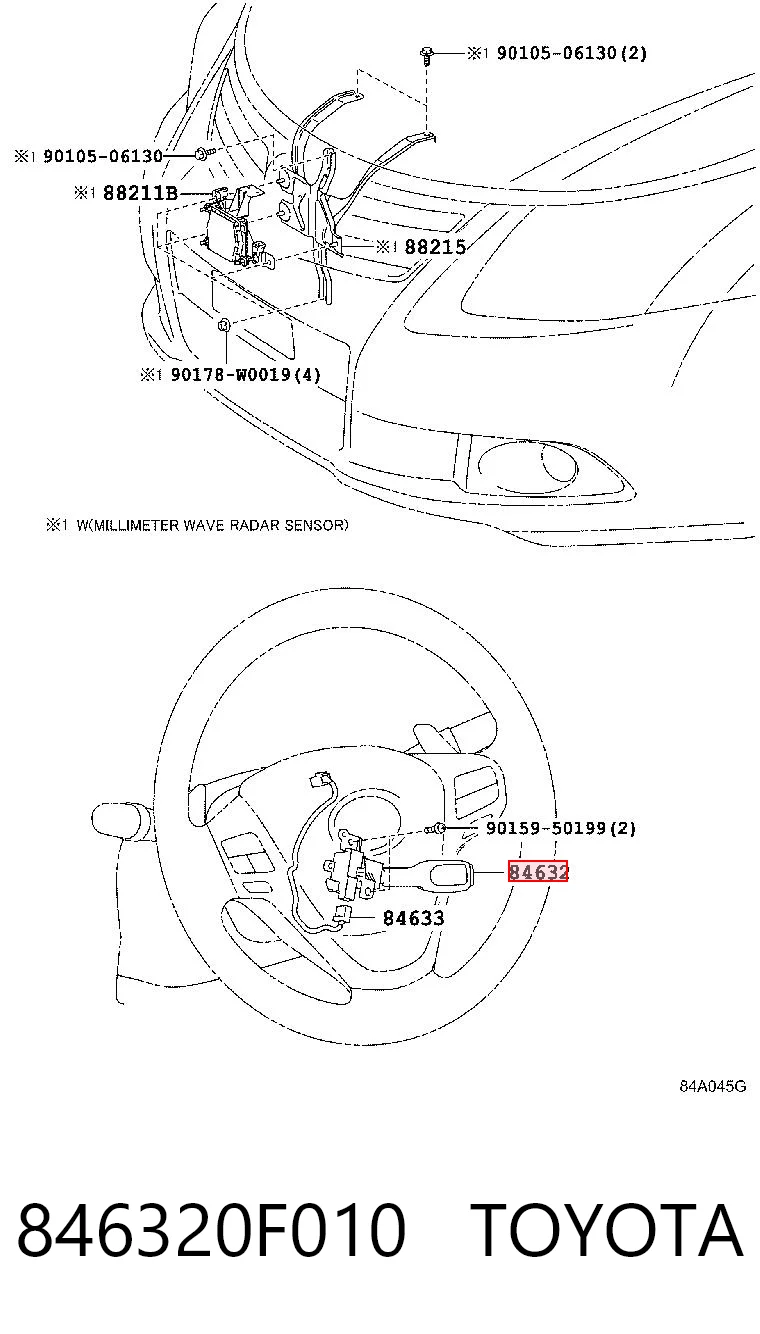 Interruptor de control de crucero VAG 846320F010 precio, desde 30,49 EUR