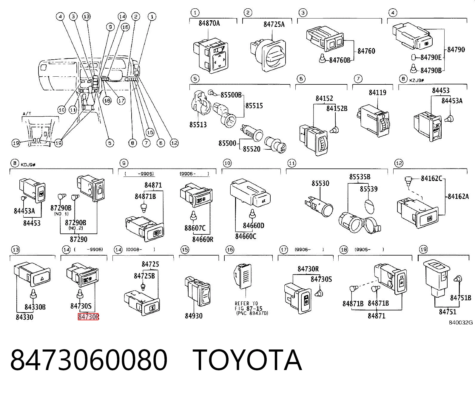 8473060080 Toyota