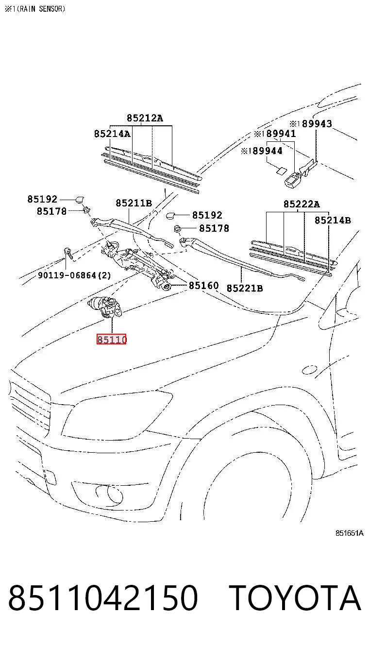 8511042150 Toyota