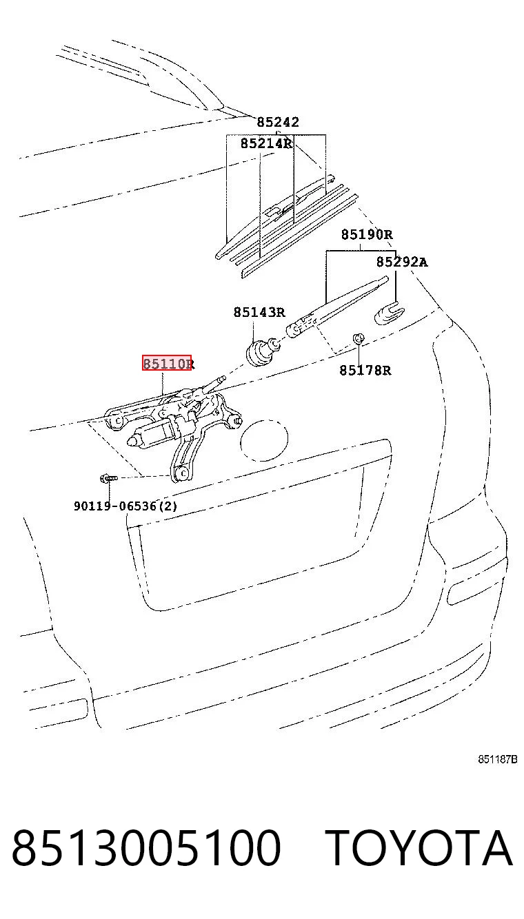 8513005100 Toyota