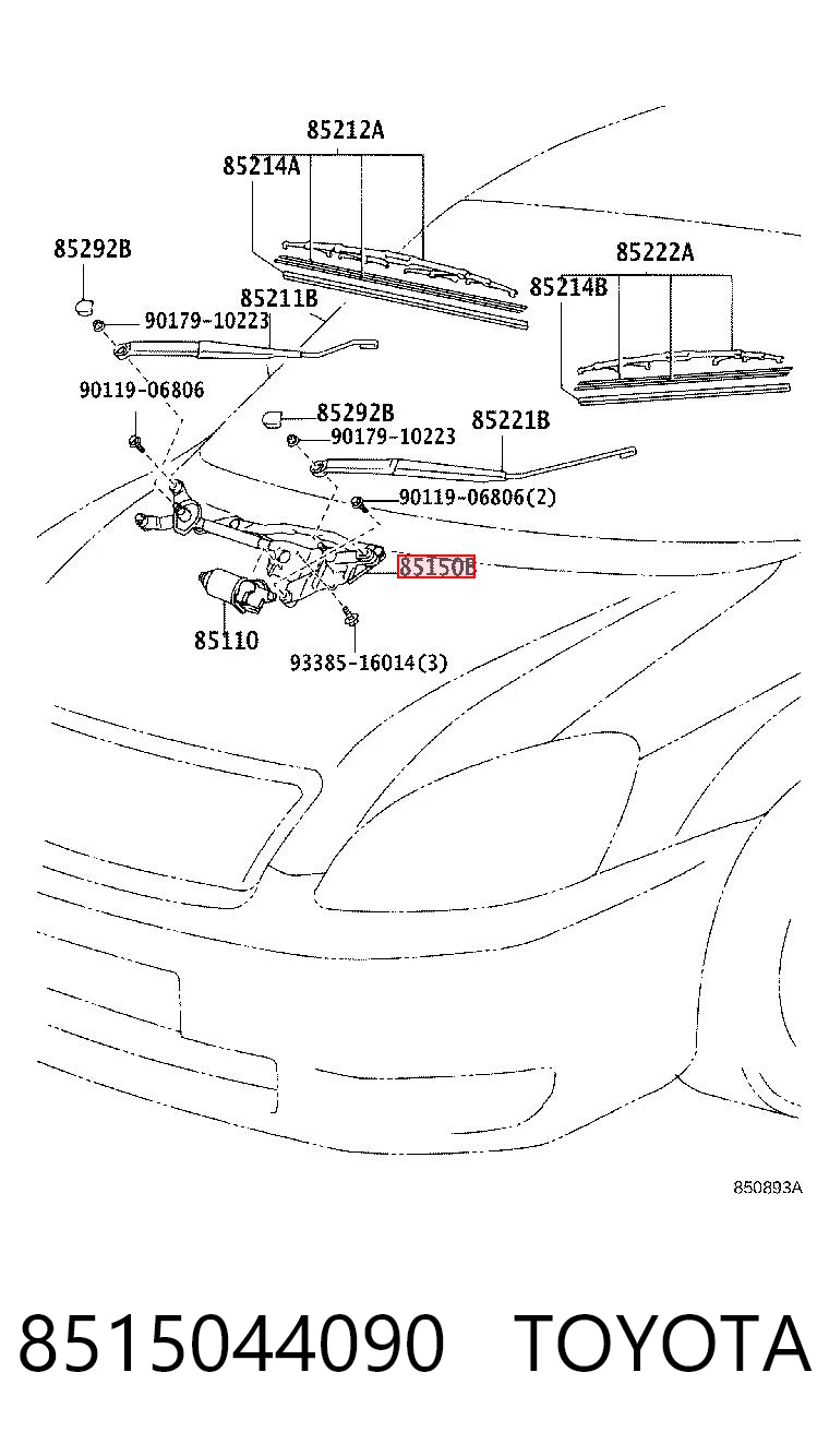 8515044090 Toyota
