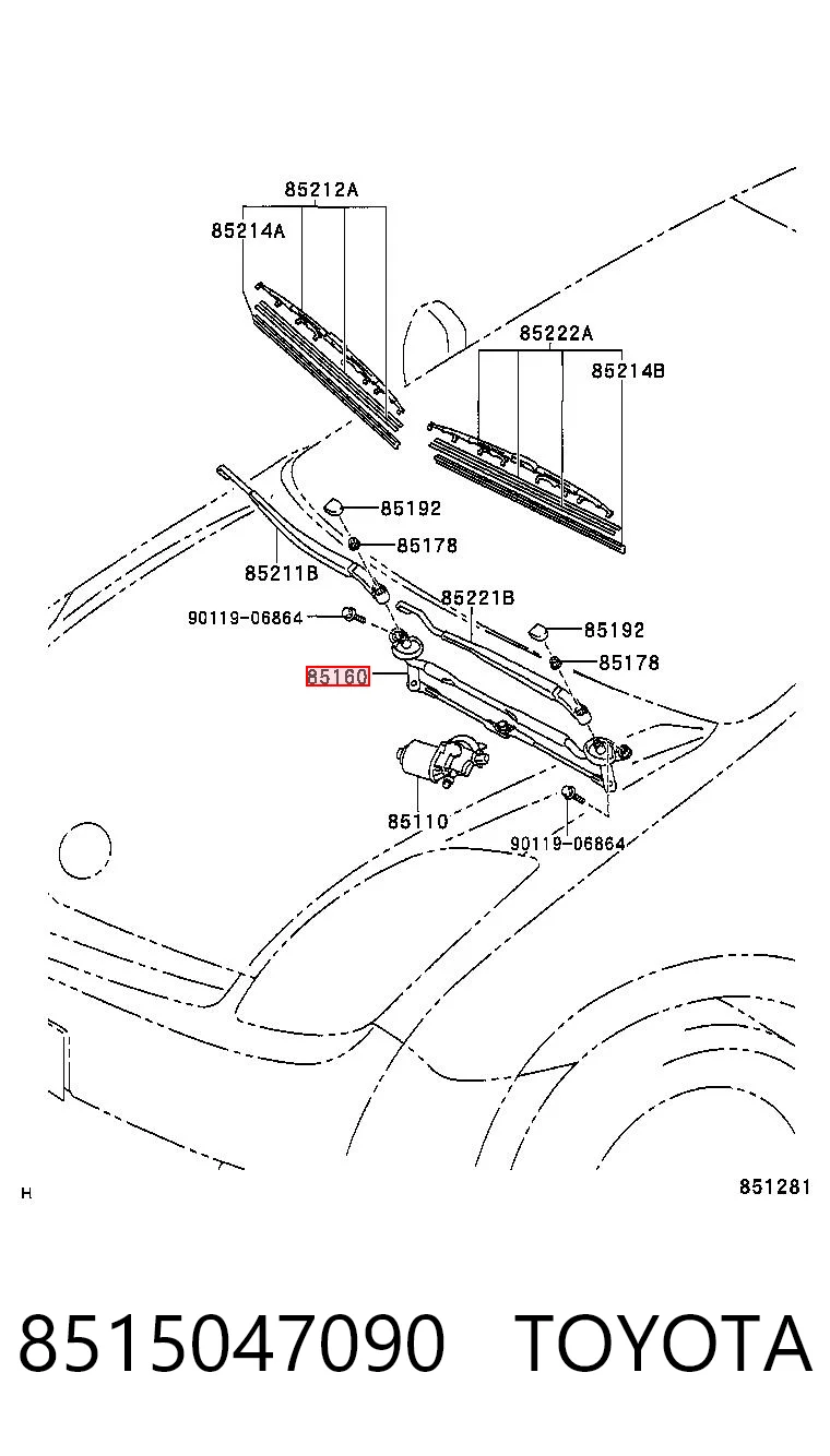 8515047090 Toyota