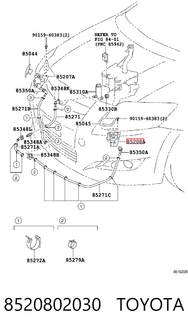 8520802030 Toyota 