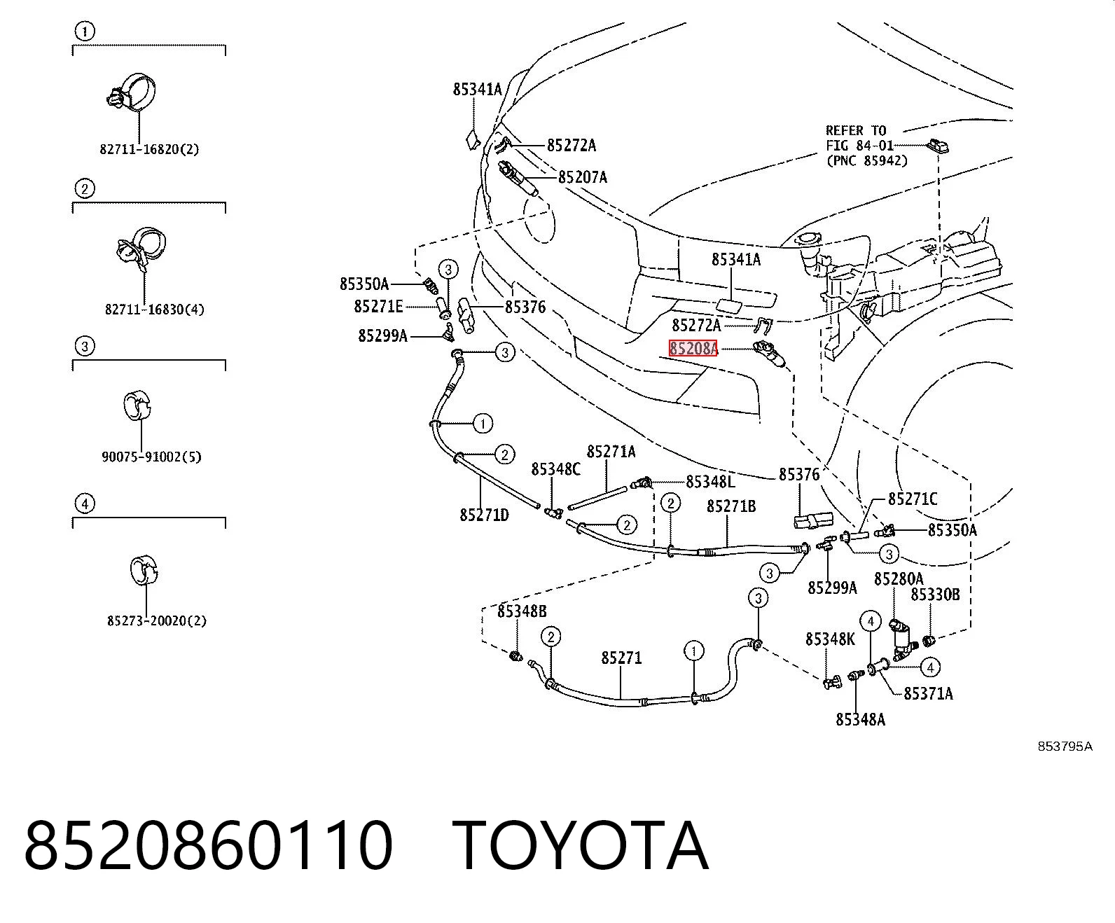 8520860110 Toyota