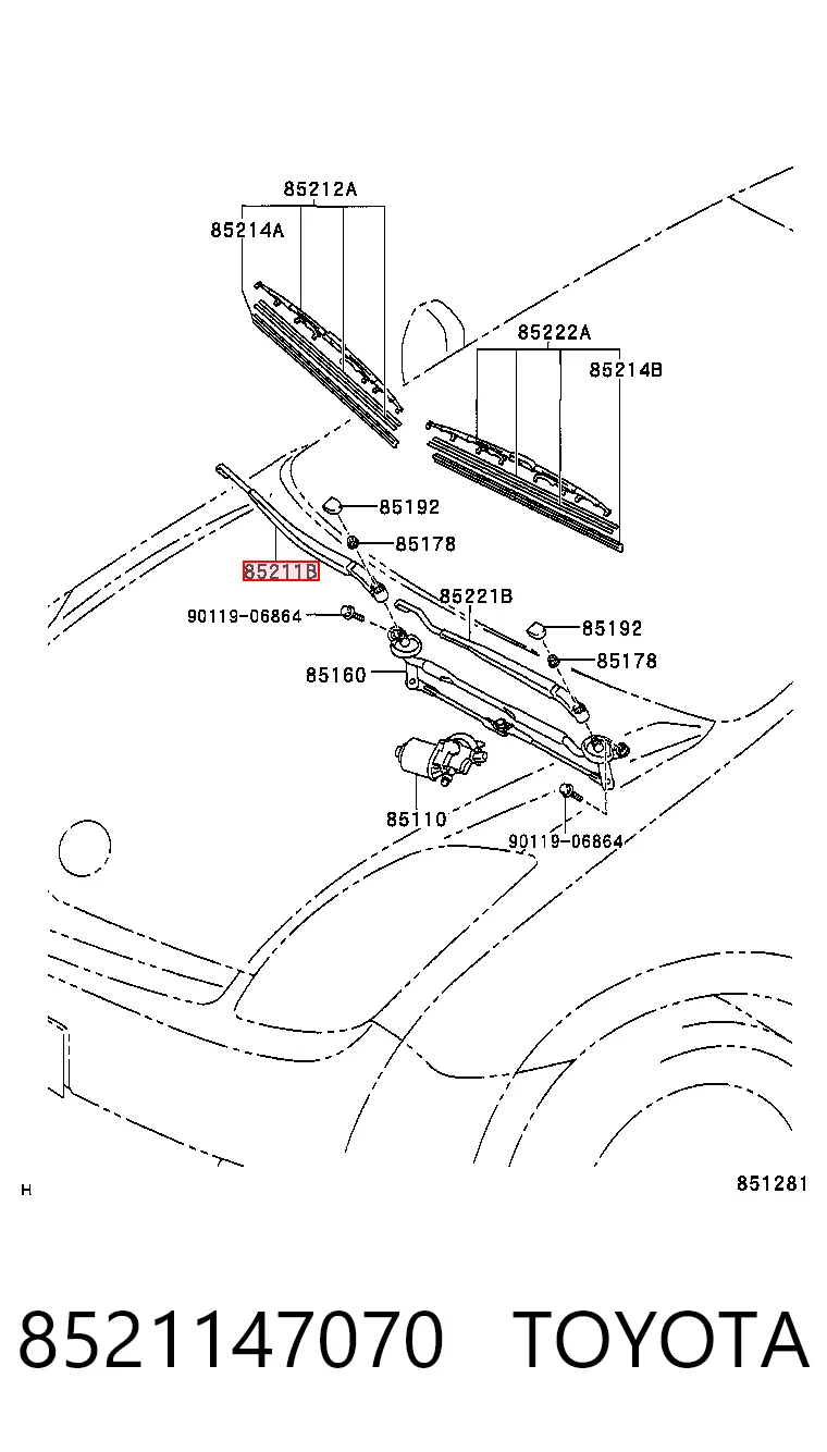8521147070 Toyota