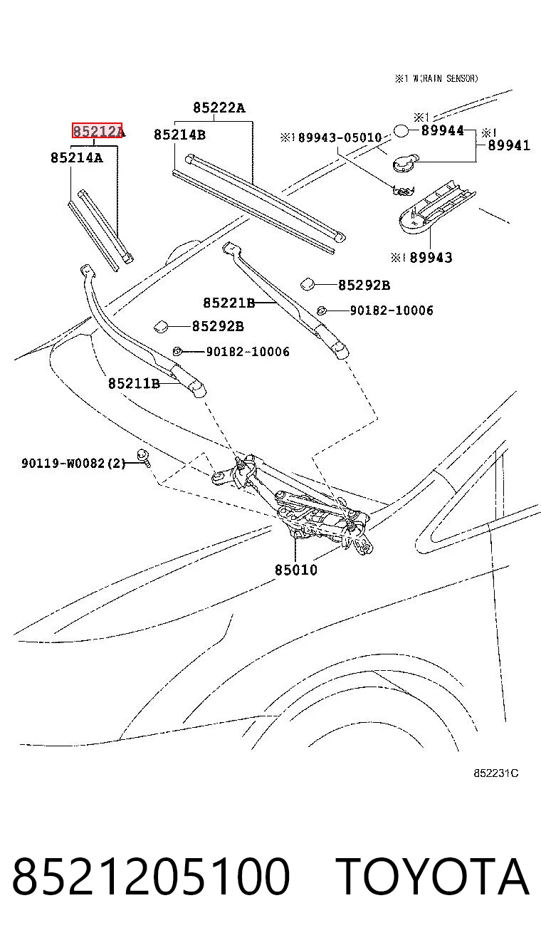 8521205100 Toyota